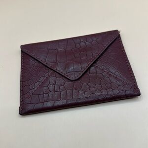 Rachel Miriam burgundy wallet